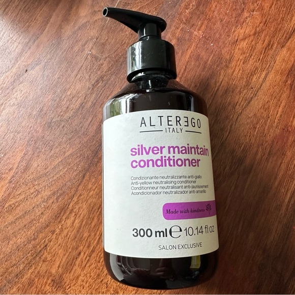 Alter Ego Italy silver maintain conditioner Salon exclusive 300ml pump - Picture 9 of 9